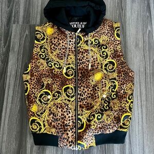 Men’s Versace Jeans Couture Baroque Hooded Vest